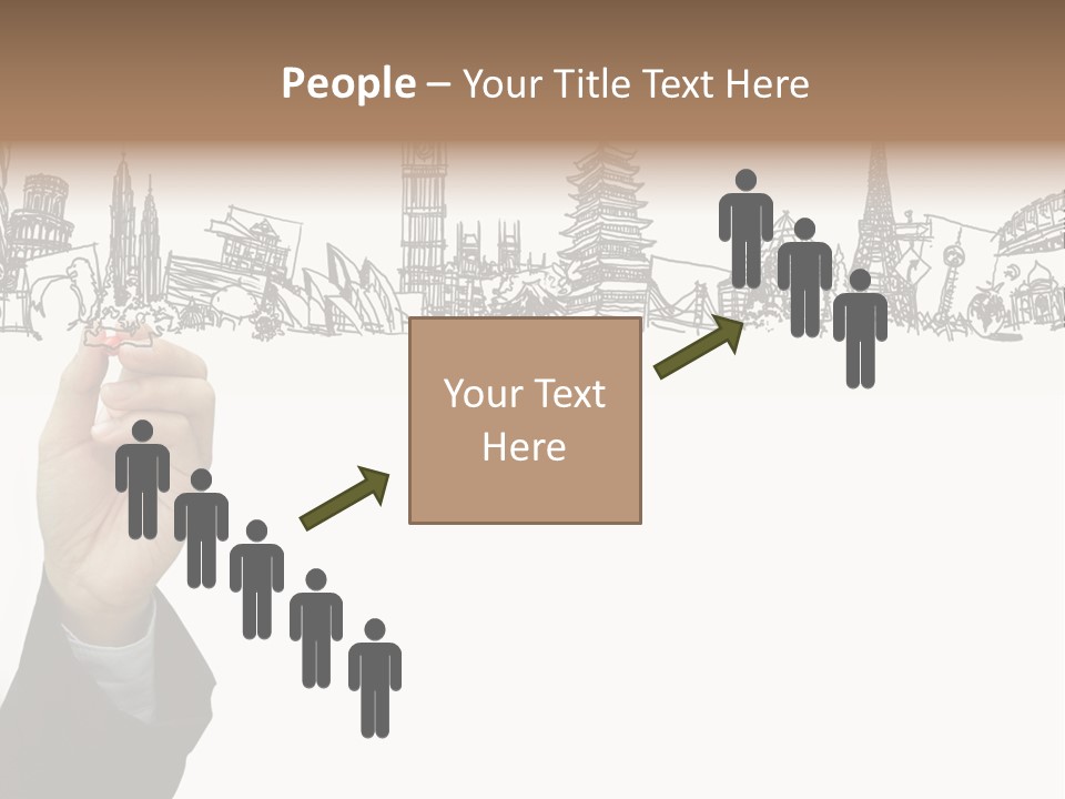 Humor Chair Toon PowerPoint Template