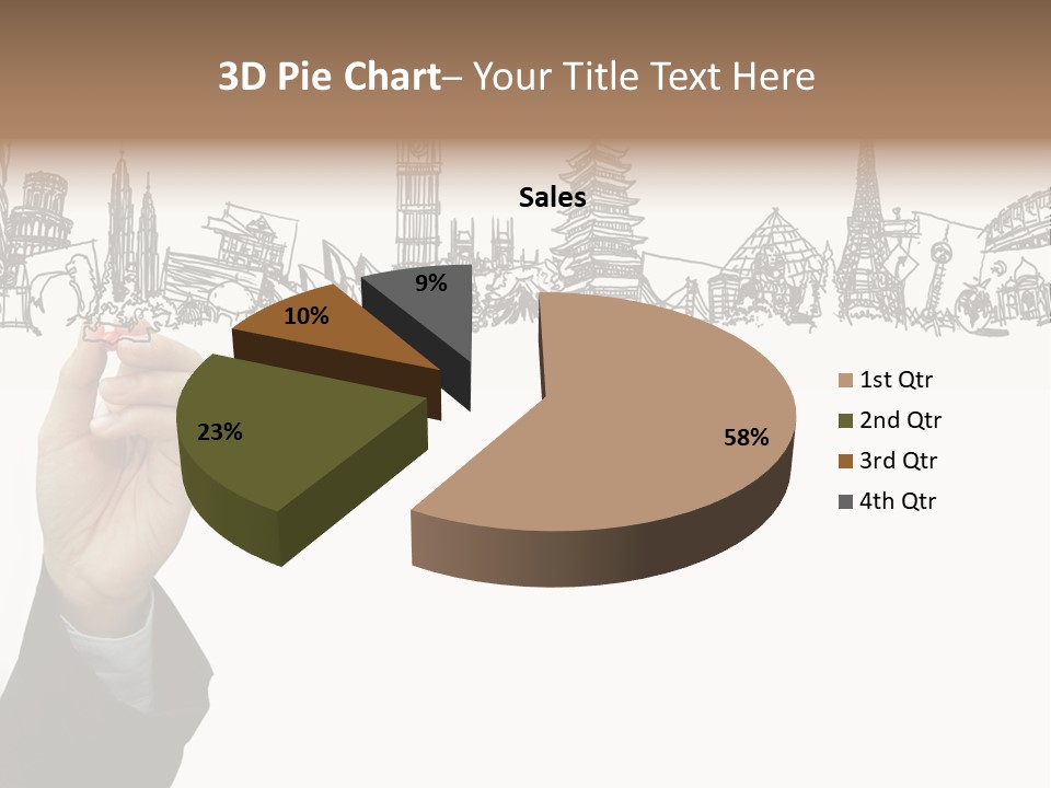 Humor Chair Toon PowerPoint Template
