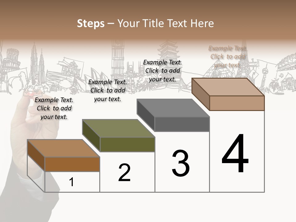 Humor Chair Toon PowerPoint Template