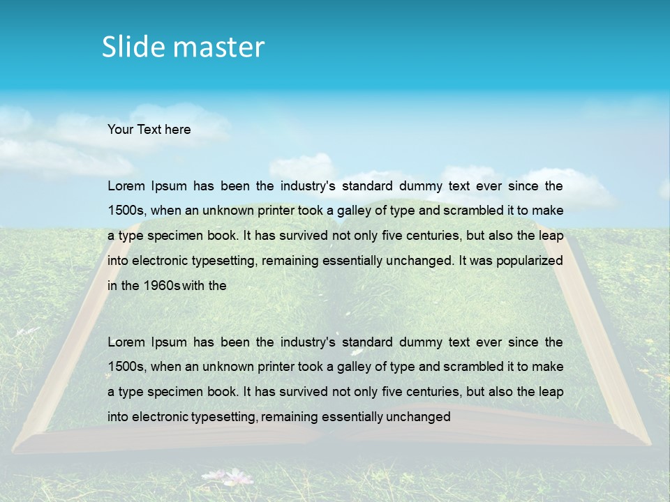 Story Environment Concept PowerPoint Template
