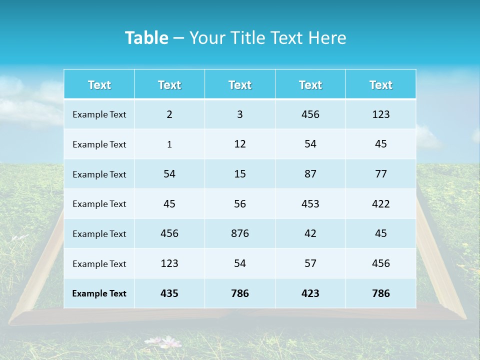 Story Environment Concept PowerPoint Template