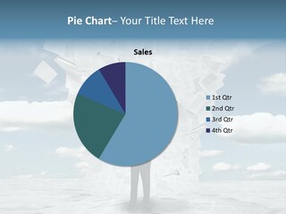 Serious Sky Man PowerPoint Template