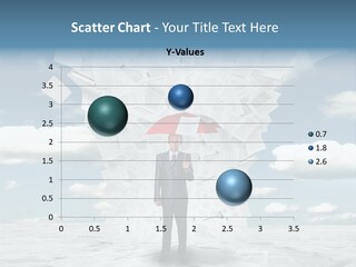 Serious Sky Man PowerPoint Template