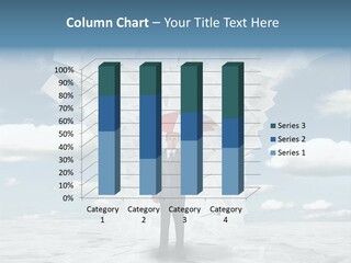 Serious Sky Man PowerPoint Template