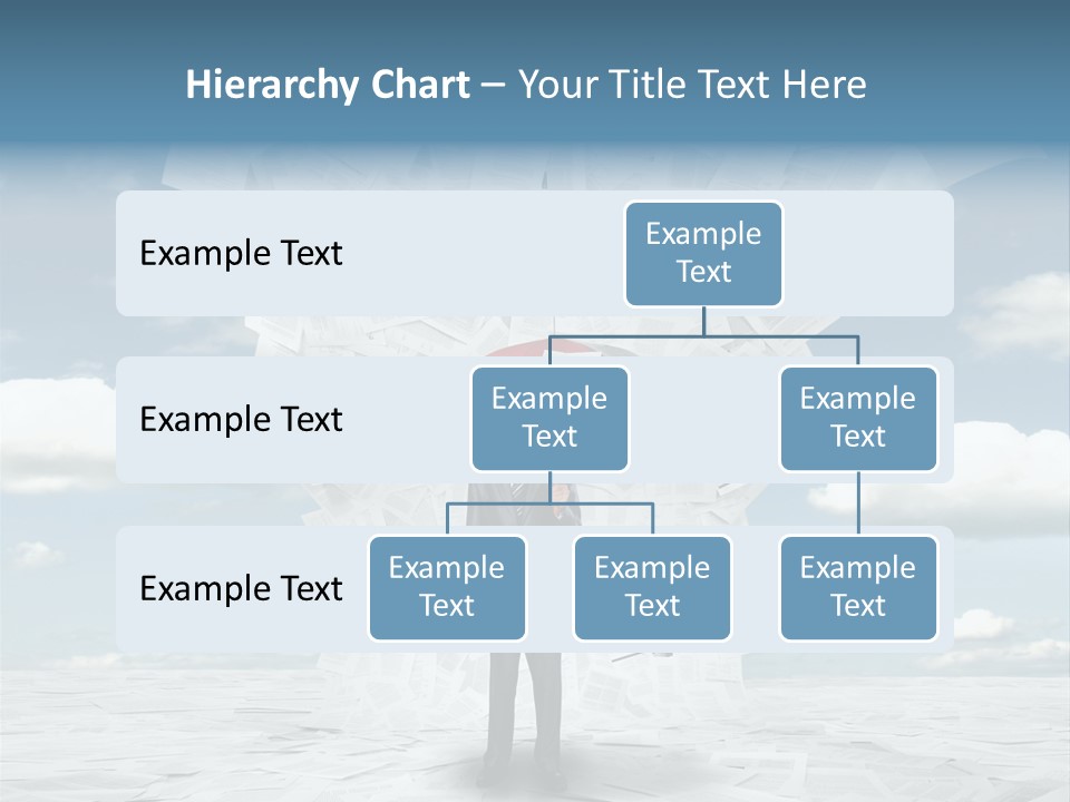 Serious Sky Man PowerPoint Template
