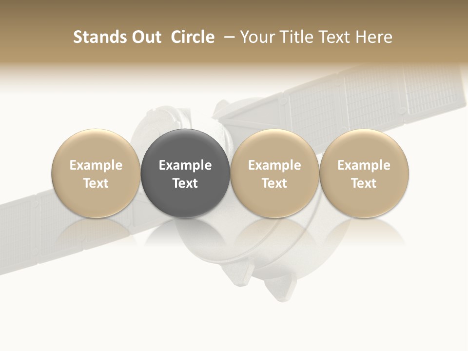Satelite Launch Spacecraft PowerPoint Template