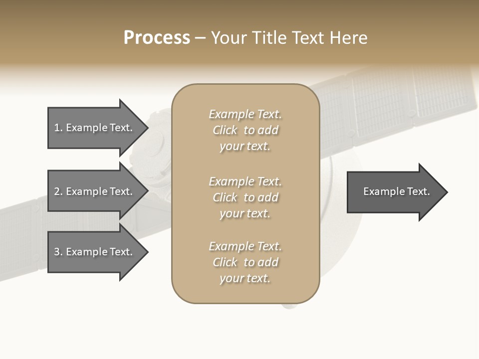 Satelite Launch Spacecraft PowerPoint Template
