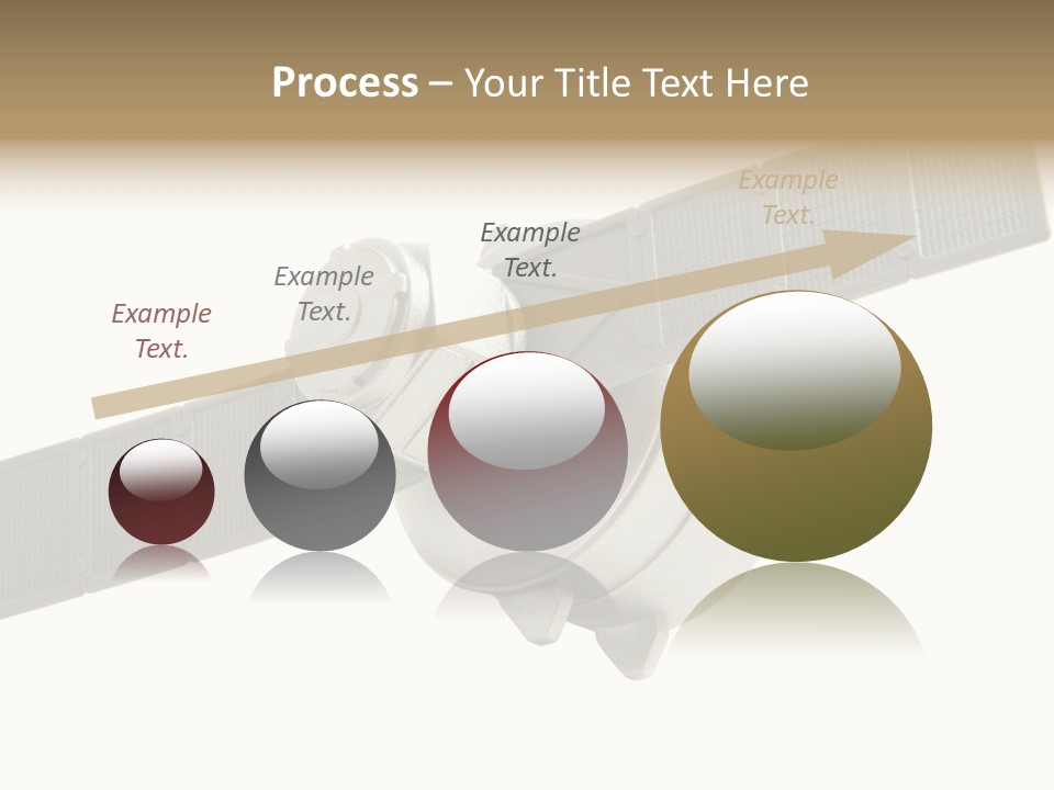 Satelite Launch Spacecraft PowerPoint Template