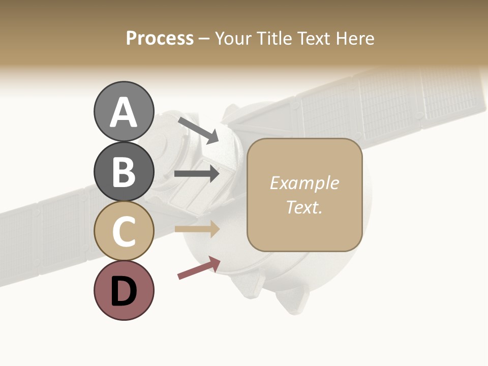 Satelite Launch Spacecraft PowerPoint Template