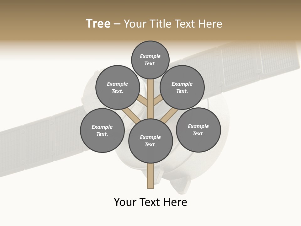 Satelite Launch Spacecraft PowerPoint Template