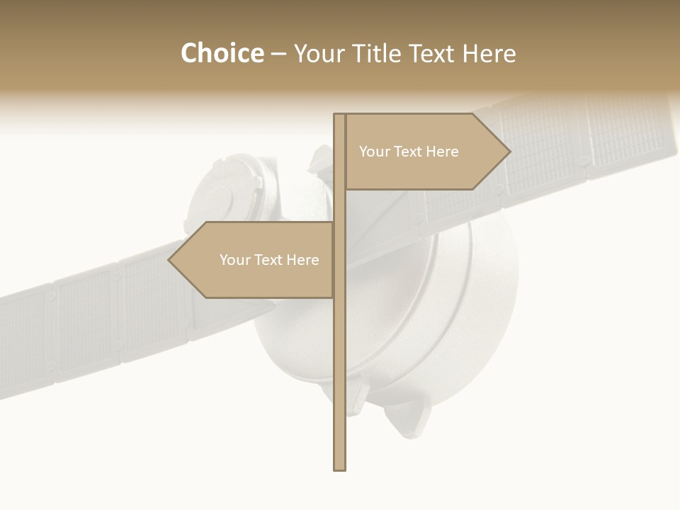Satelite Launch Spacecraft PowerPoint Template