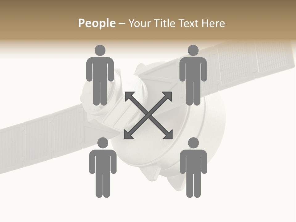 Satelite Launch Spacecraft PowerPoint Template