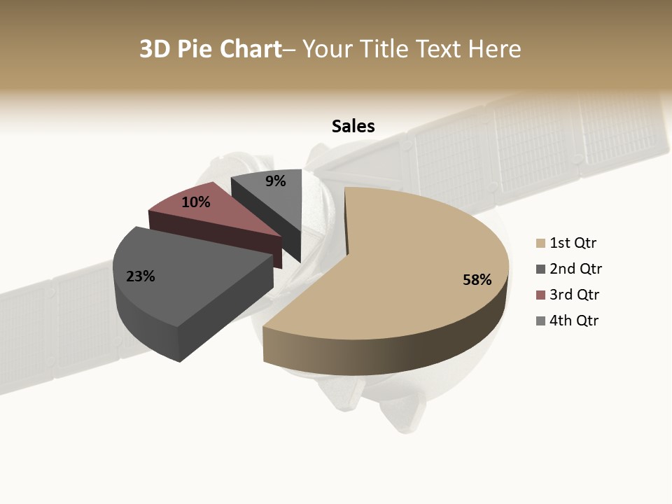 Satelite Launch Spacecraft PowerPoint Template
