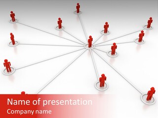 Management Messaging Corporation PowerPoint Template