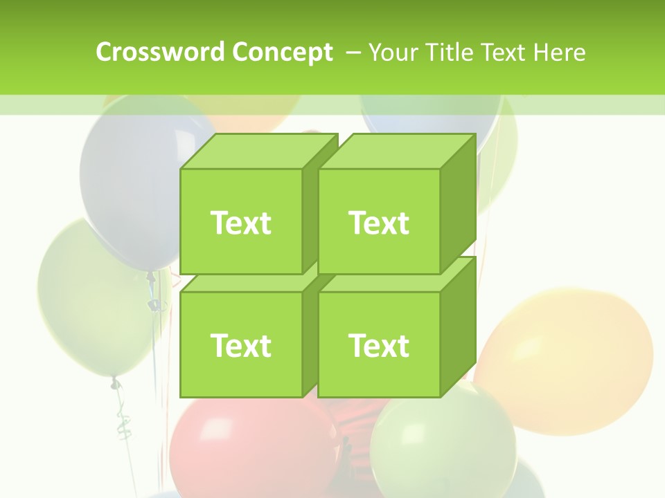 Caucasian White Cheerful PowerPoint Template