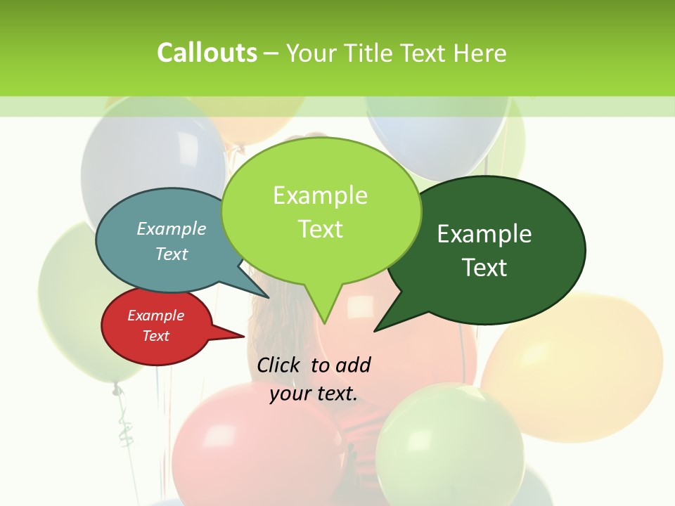 Caucasian White Cheerful PowerPoint Template