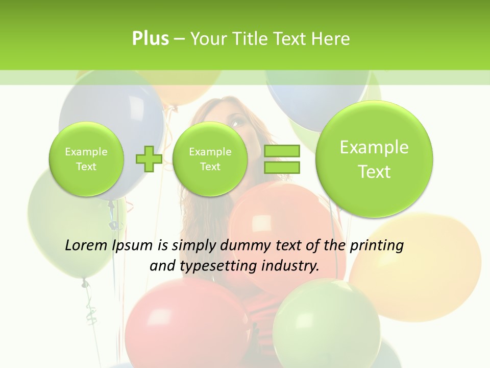 Caucasian White Cheerful PowerPoint Template