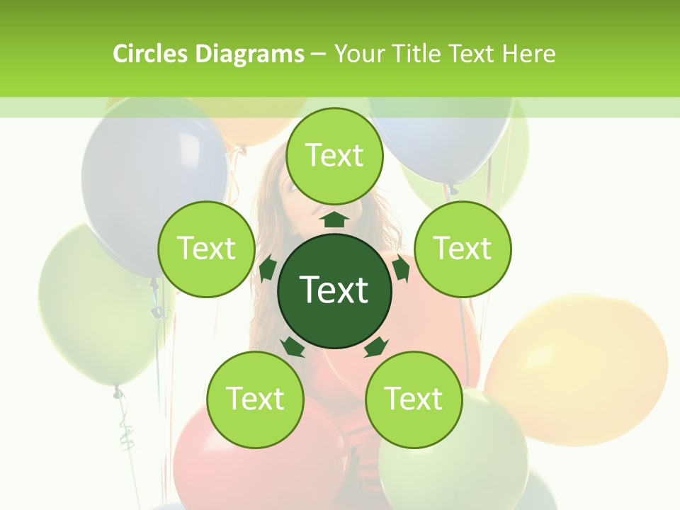 Caucasian White Cheerful PowerPoint Template