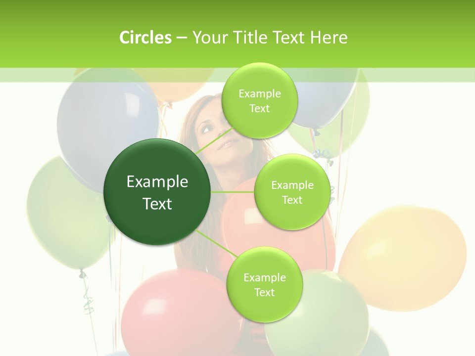 Caucasian White Cheerful PowerPoint Template