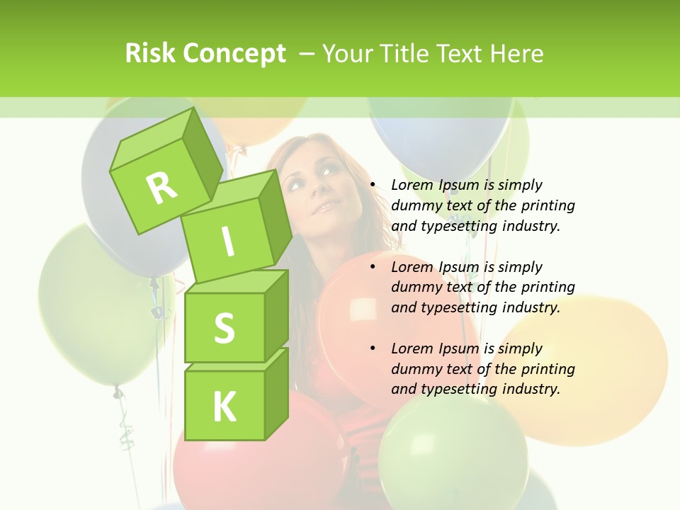 Caucasian White Cheerful PowerPoint Template