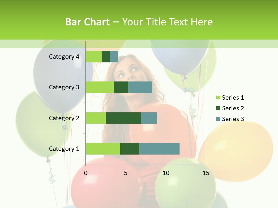 Caucasian White Cheerful PowerPoint Template
