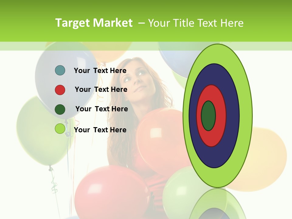 Caucasian White Cheerful PowerPoint Template