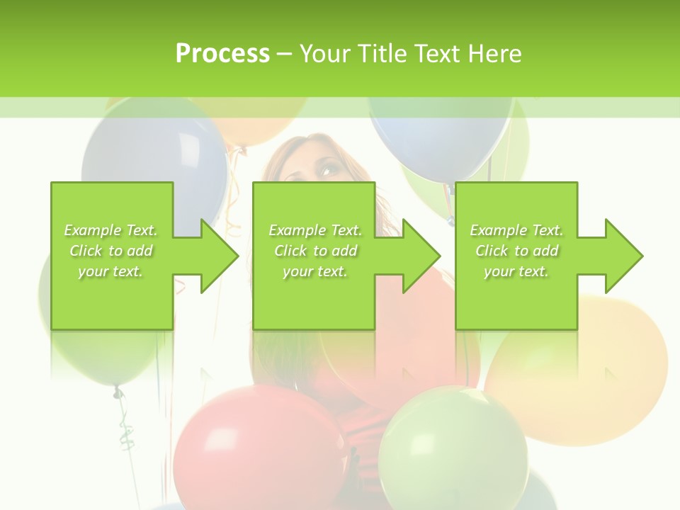 Caucasian White Cheerful PowerPoint Template