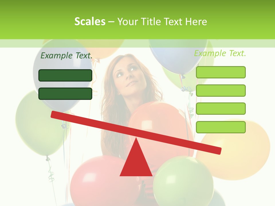 Caucasian White Cheerful PowerPoint Template