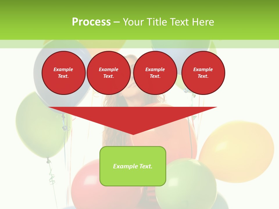 Caucasian White Cheerful PowerPoint Template