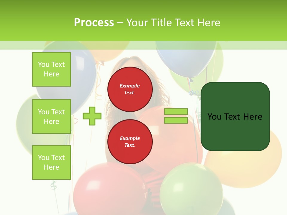 Caucasian White Cheerful PowerPoint Template