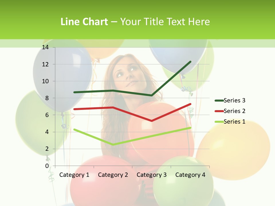 Caucasian White Cheerful PowerPoint Template