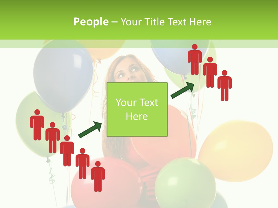 Caucasian White Cheerful PowerPoint Template