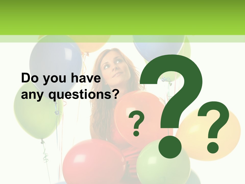 Caucasian White Cheerful PowerPoint Template