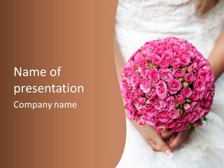 Bouquet Bloom Officially PowerPoint Template