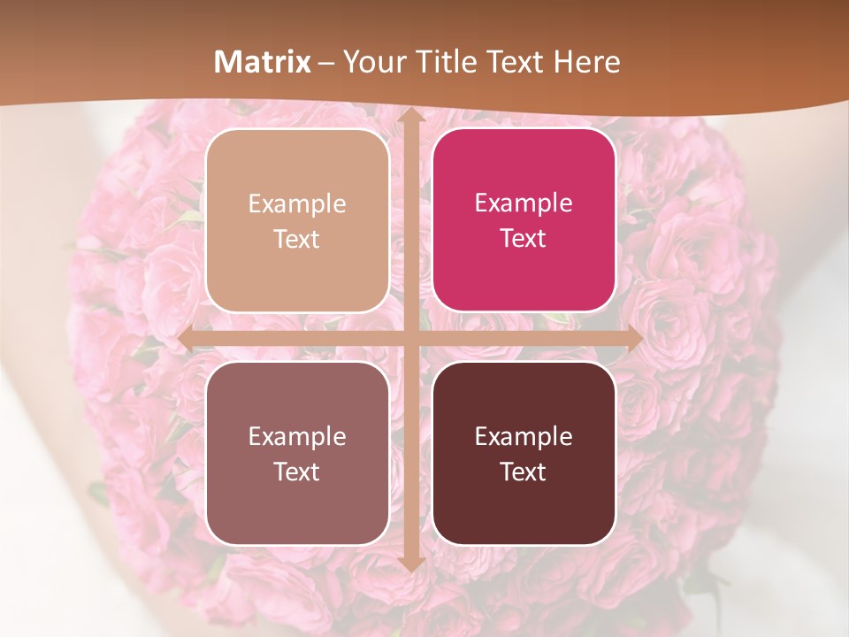 Bouquet Bloom Officially PowerPoint Template