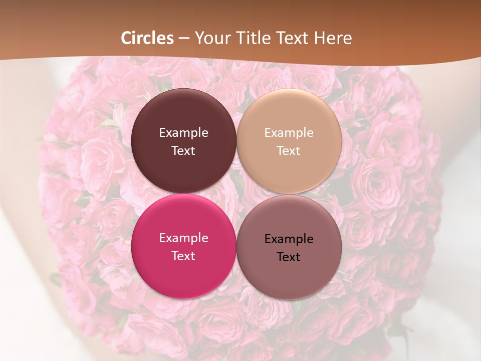 Bouquet Bloom Officially PowerPoint Template