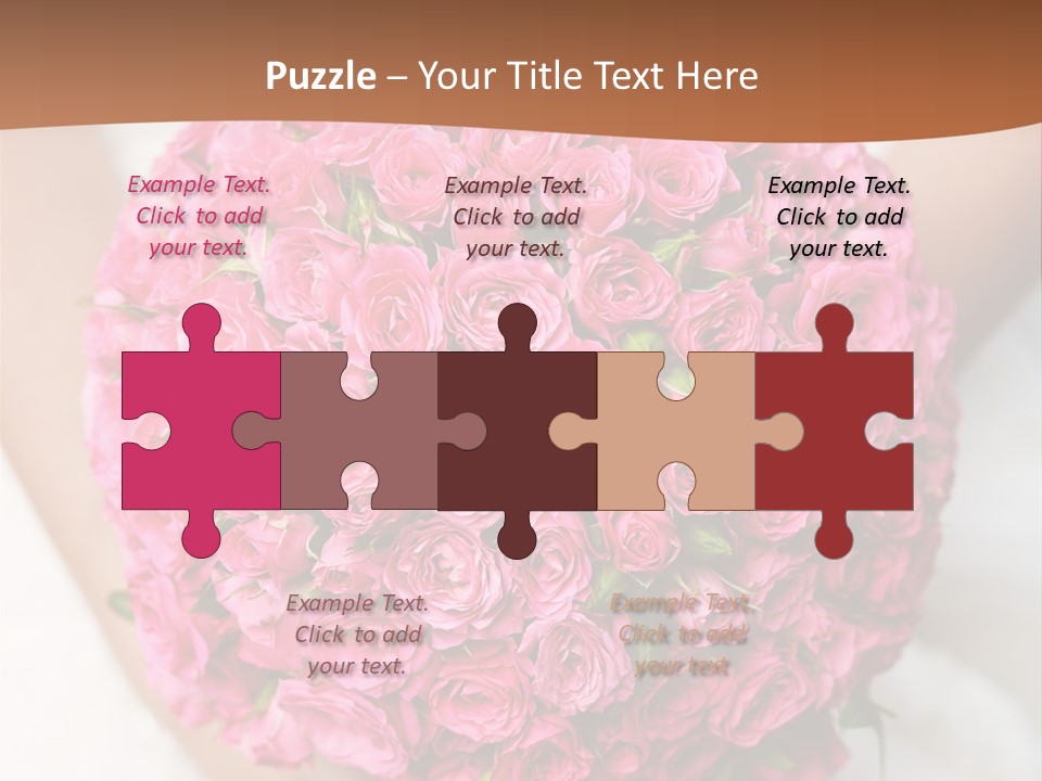 Bouquet Bloom Officially PowerPoint Template