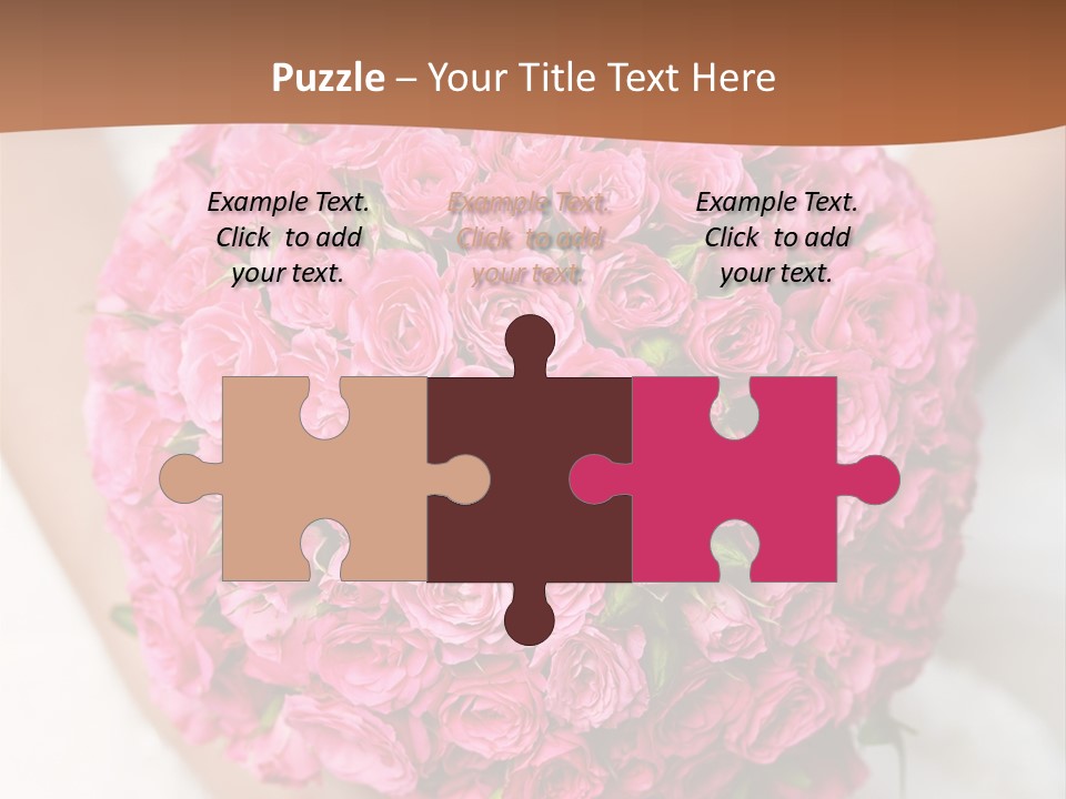 Bouquet Bloom Officially PowerPoint Template