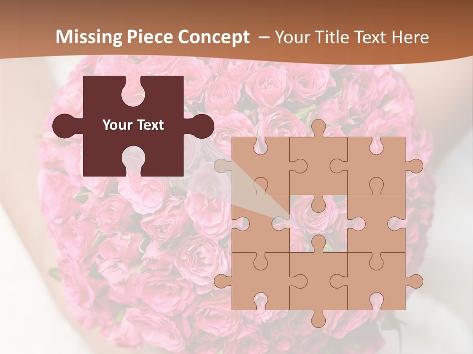 Bouquet Bloom Officially PowerPoint Template