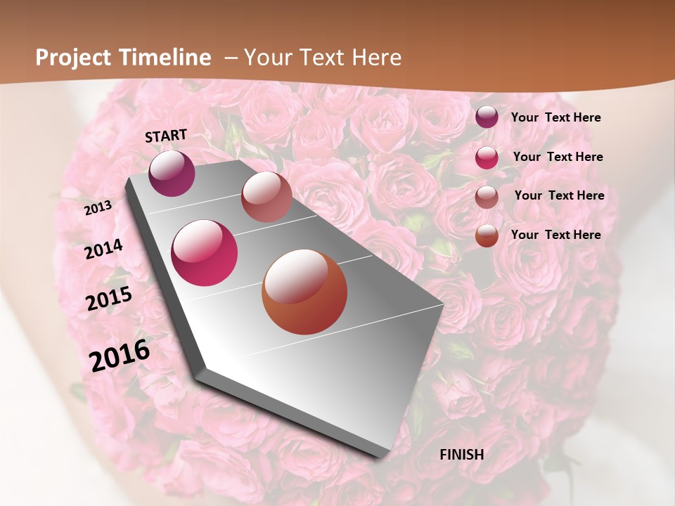Bouquet Bloom Officially PowerPoint Template
