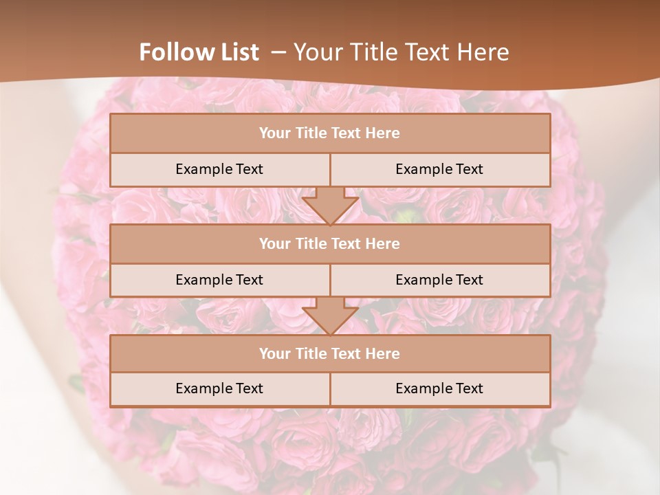 Bouquet Bloom Officially PowerPoint Template