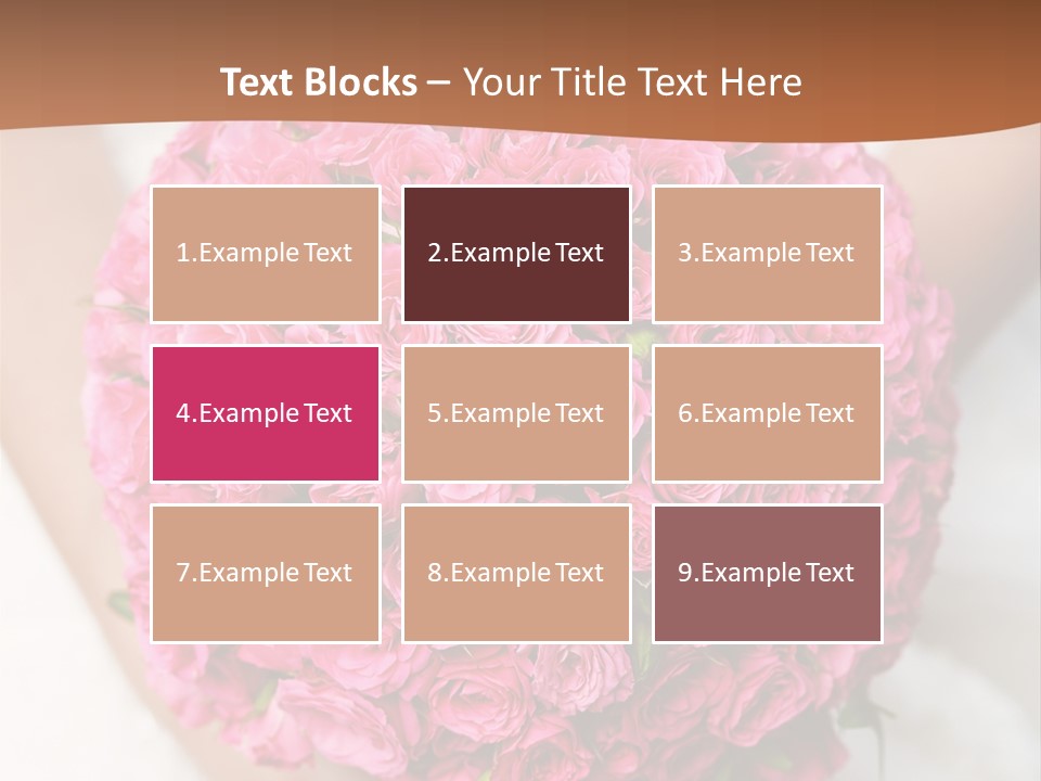 Bouquet Bloom Officially PowerPoint Template