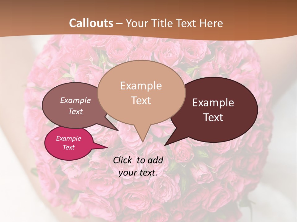 Bouquet Bloom Officially PowerPoint Template