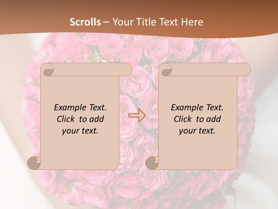 Bouquet Bloom Officially PowerPoint Template