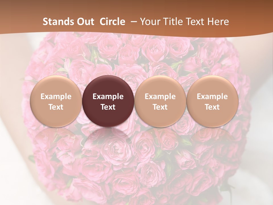 Bouquet Bloom Officially PowerPoint Template