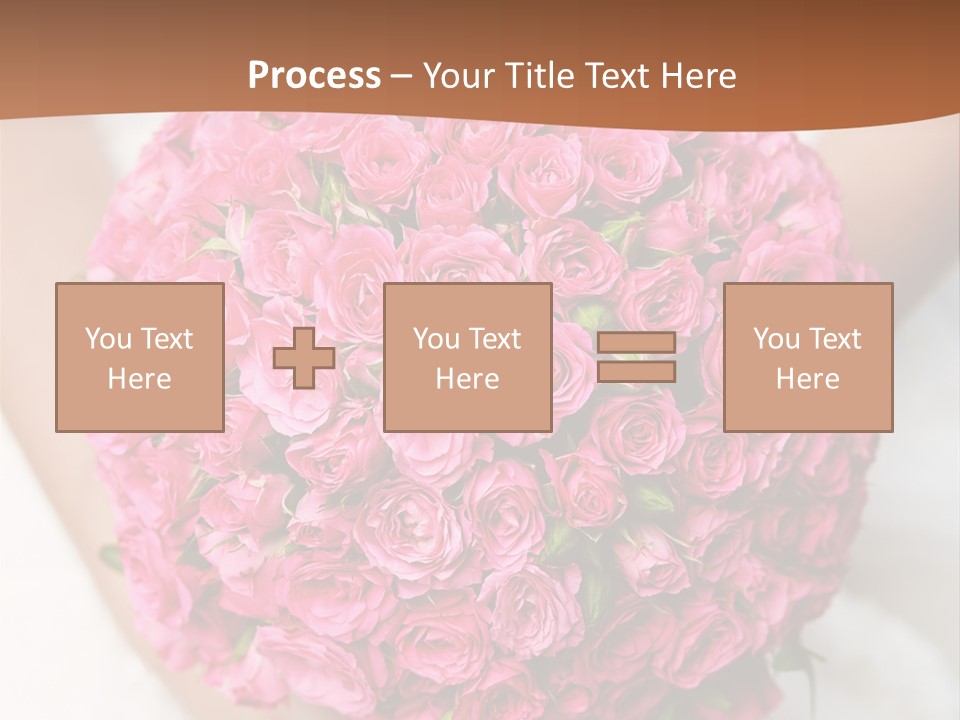 Bouquet Bloom Officially PowerPoint Template