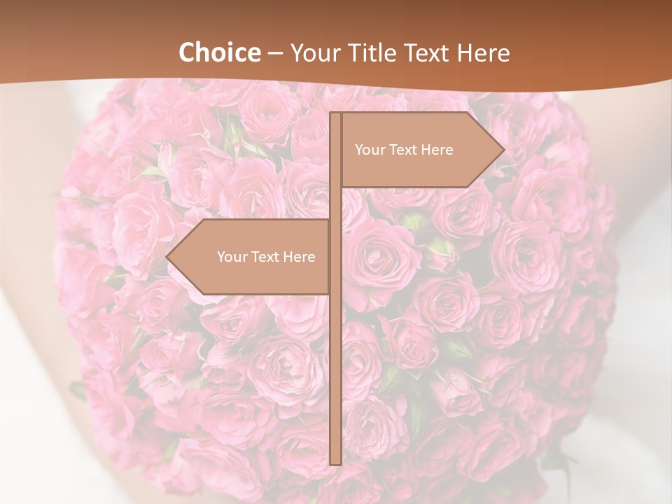 Bouquet Bloom Officially PowerPoint Template