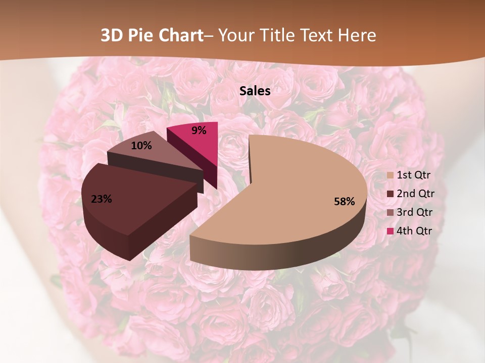 Bouquet Bloom Officially PowerPoint Template