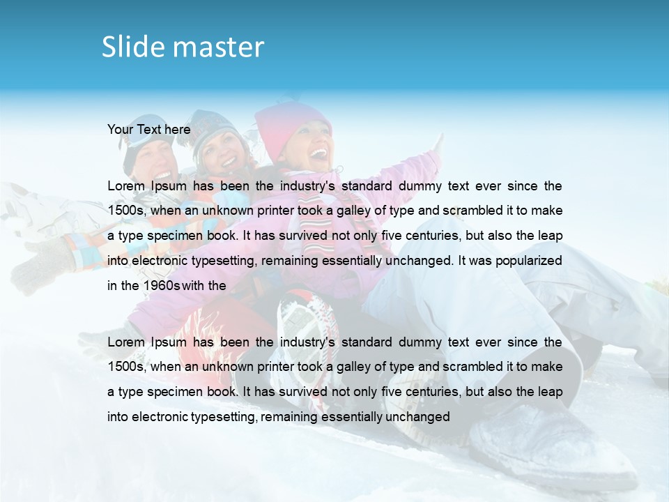 Activities Happiness White PowerPoint Template