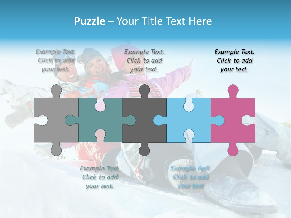 Activities Happiness White PowerPoint Template